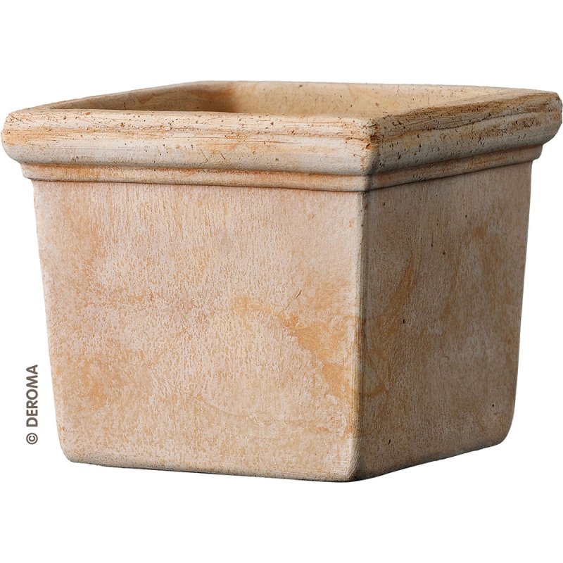 MINI SIENA Square pot terracotta