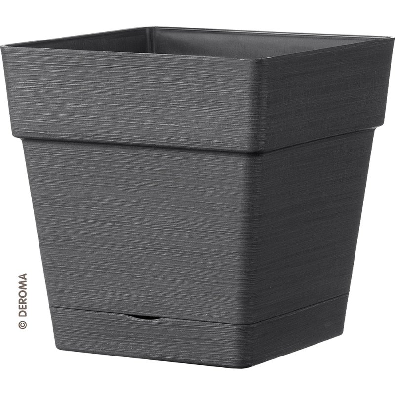 SAVE R Square pot anthracite