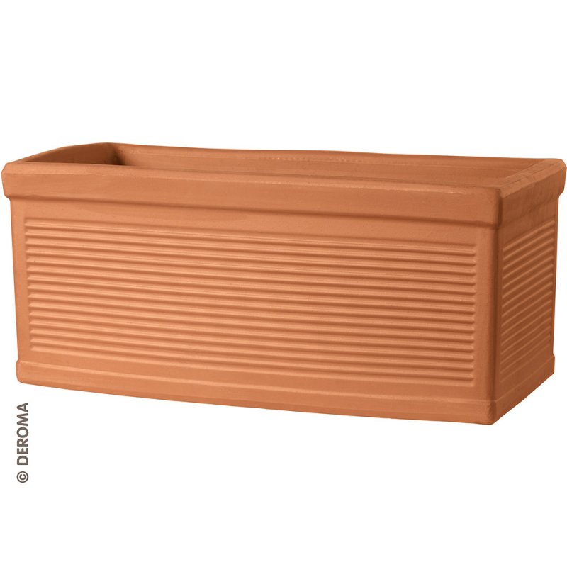 MILLERIGHE trough terracotta red clay