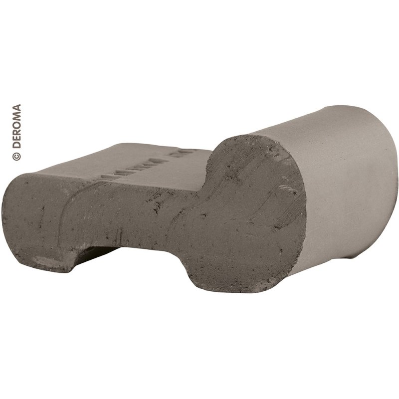 TERRACOTTA pot FEET graphite