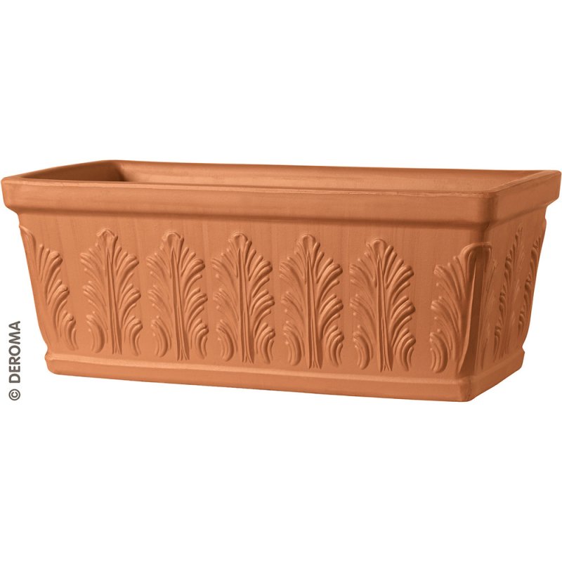 SIENA window box red clay
